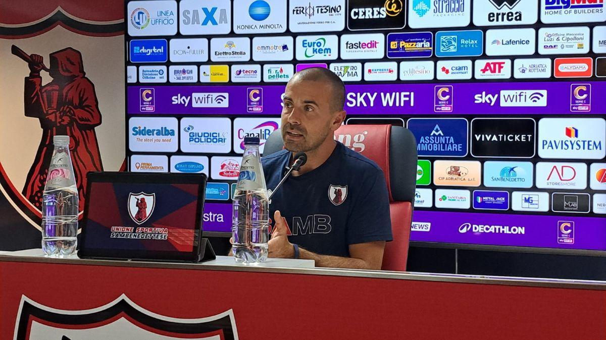 Sala stampa. D'Alesio: "Samb, un gruppo che sa soffrire"