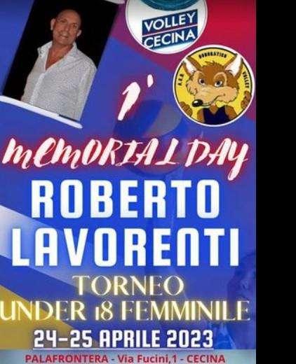 Il 24 e 25 aprile il Memorial intitolato a Roberto Lavorenti
