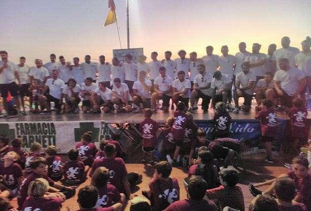 Serie B. Una grande festa la presentazione dei Lions Amaranto ai Lido