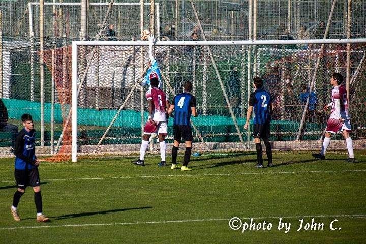 Un momento della partita