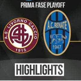 Livorno-Renate, le immagini del match