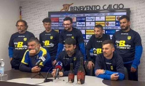 Pagliuca e il suo staff