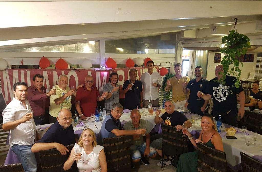 Club Milano Amaranto, serata di festa a Tirrenia