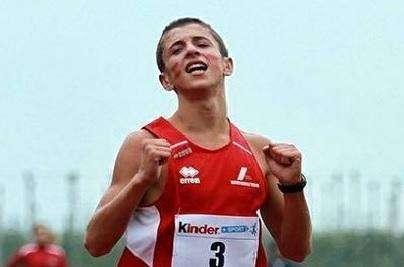 Atletica. Marcia, Finocchietti campione d'Europa Under 18