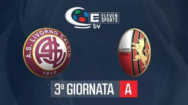 Livorno-Lucchese, le immagini del match
