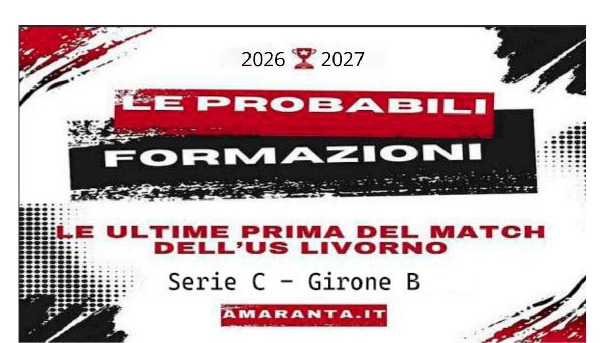 probabili formazioni