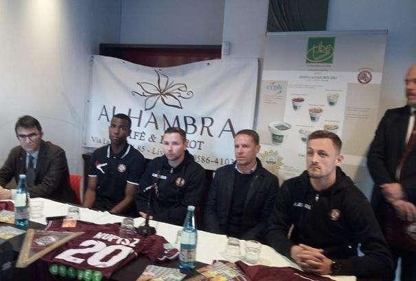 Presentati Kupisz, Dumitru e Boben, il diesse Facci: "Possono fare bene"