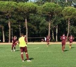 Pomeriggio di lavoro al Coni per gli amaranto di Sottil