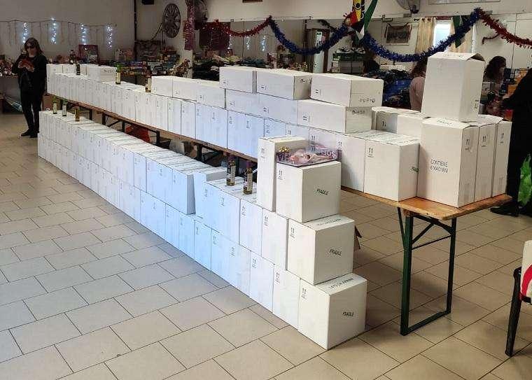 I pacchi distribuiti