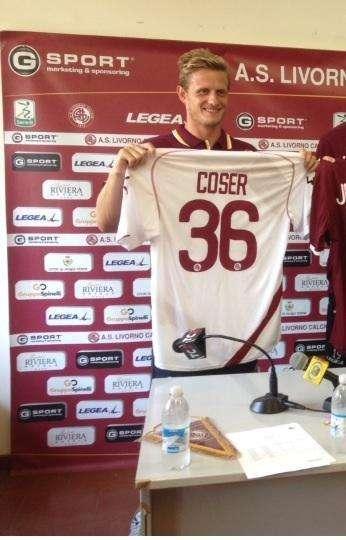 Esperienza e reattività, Coser:"Livorno una grande opportunità"