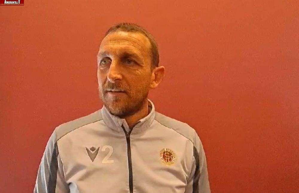 Correale in sala stampa