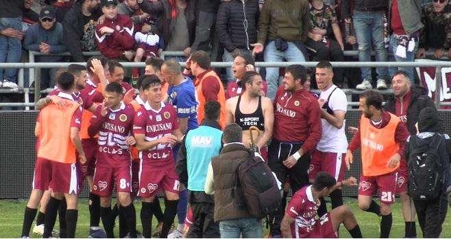 Il Livorno festeggia