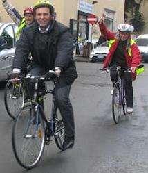 Legambiente, passeggiata in bici per la qualità dell'aria