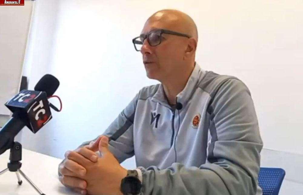 Fabio Fossati in sala stampa