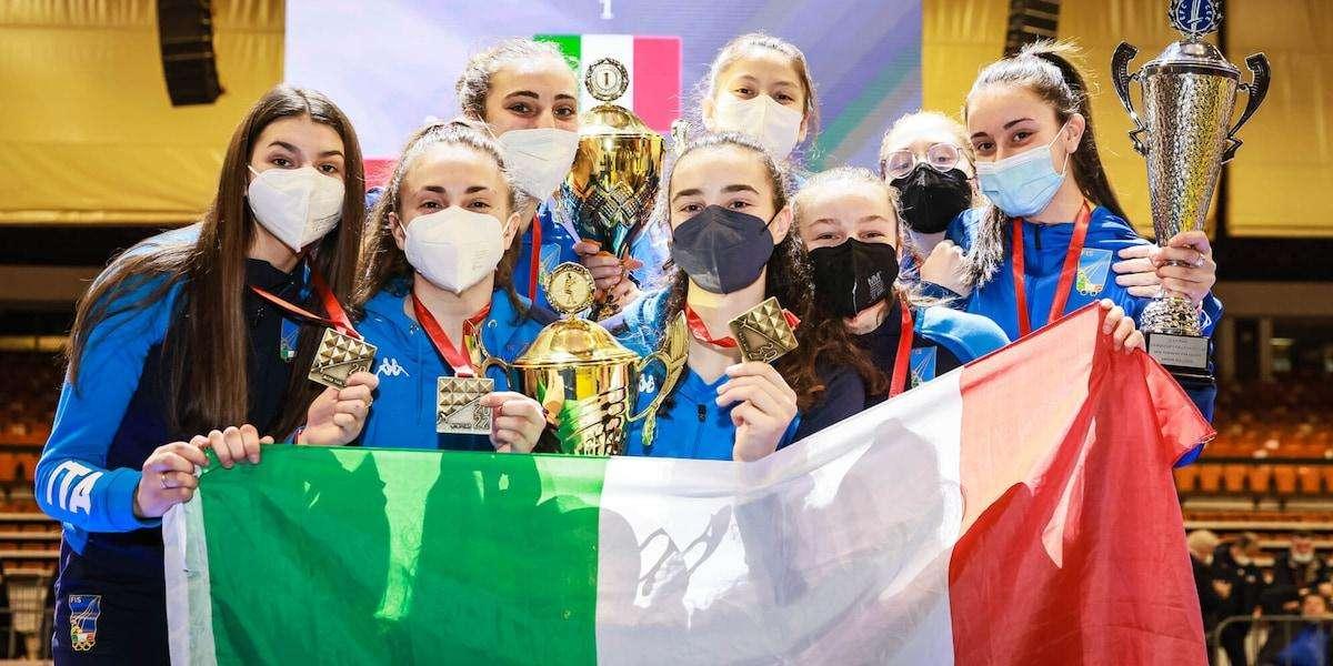 Fioretto. Europei Under 17, oro per l'Italia della Bibite
