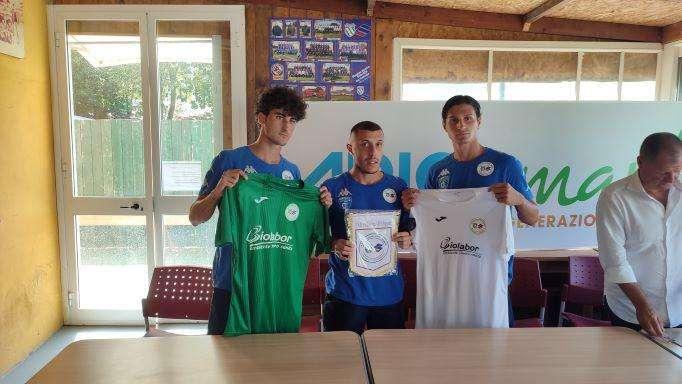 La Pro Livorno ha presentato Baracchini, Bardini e Tartaglione