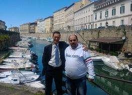 Borghetti incontra Cannito: "Livorno ha bisogno di uomini così"