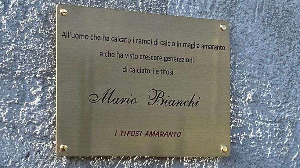 Targhe Bianchi e Bettinetti