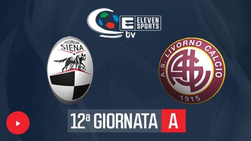 Siena-Livorno, le immagini del match
