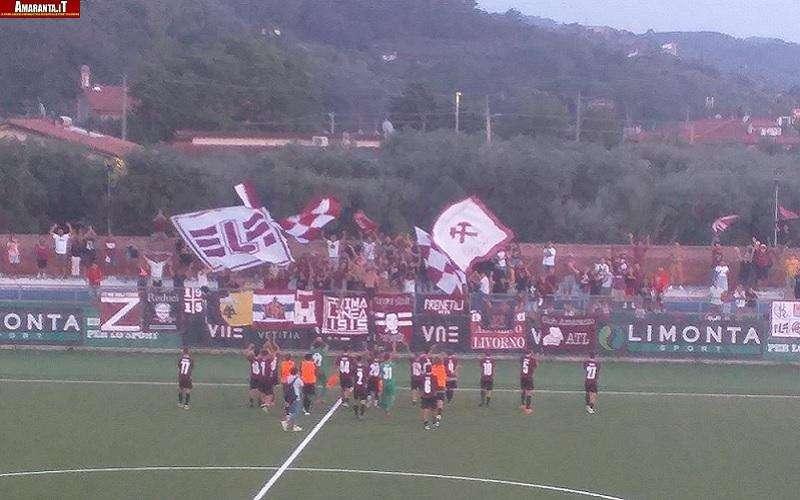 Il Livorno a Seravezza