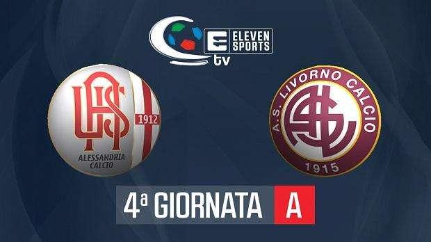 Alessandria-Livorno, le immagini del match