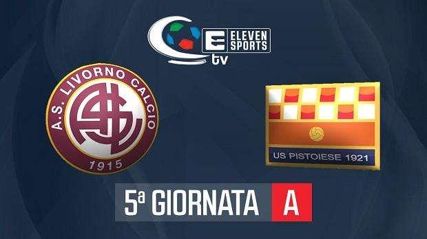 Livorno-Pistoiese, le immagini del match