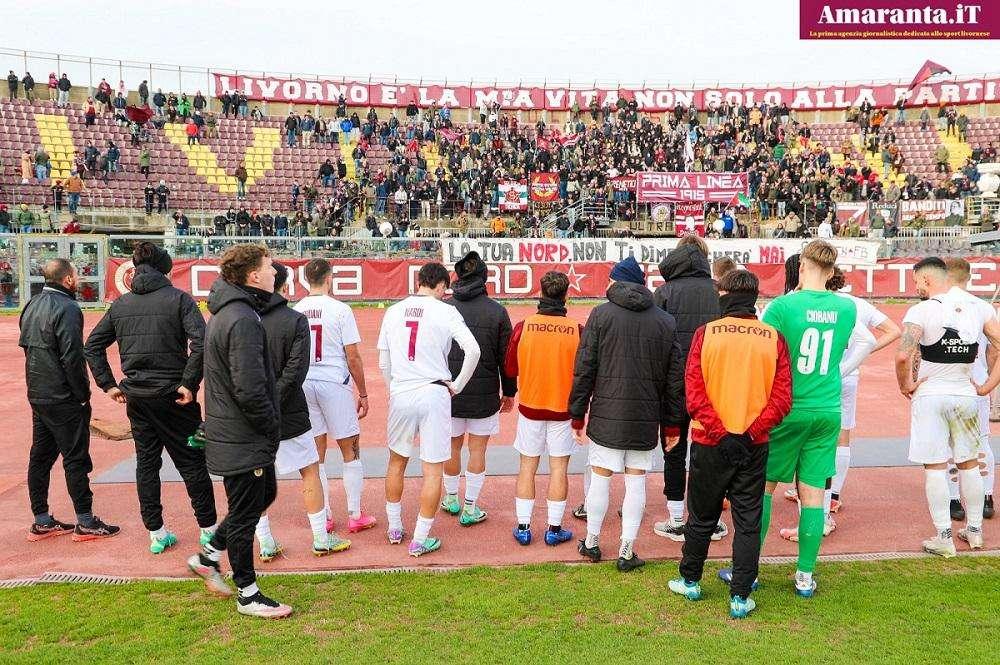 Livorno contestato a fine gara