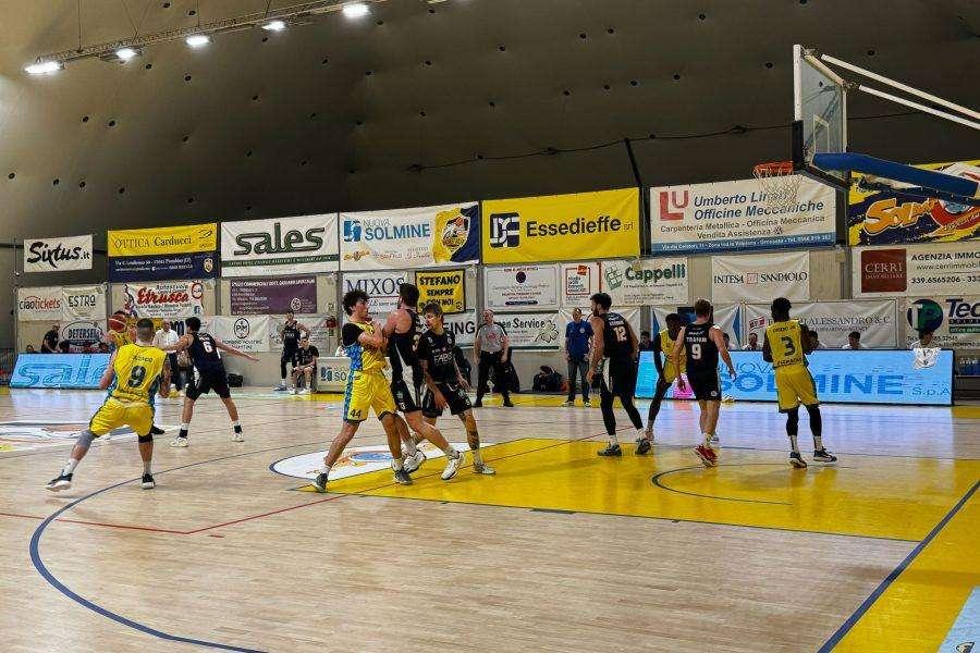 Un momento della gara