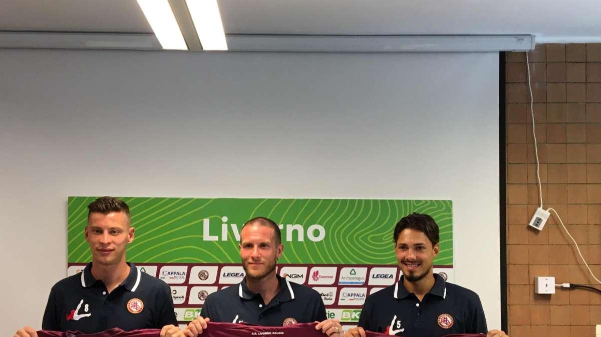 Presentati D'Angelo, Marsura e Morganella al Coni di Tirrenia
