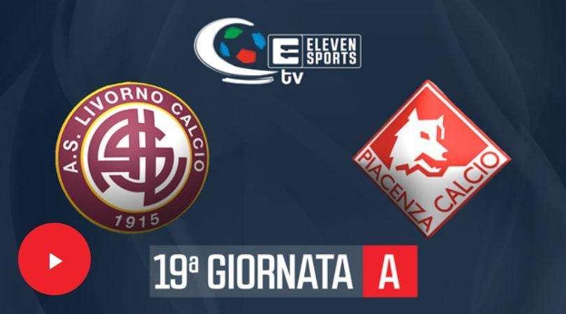 Livorno-Piacenza, le immagini del match