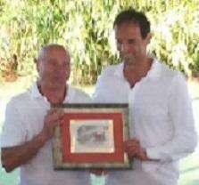 Allegri premiato con la Triglia amaranto