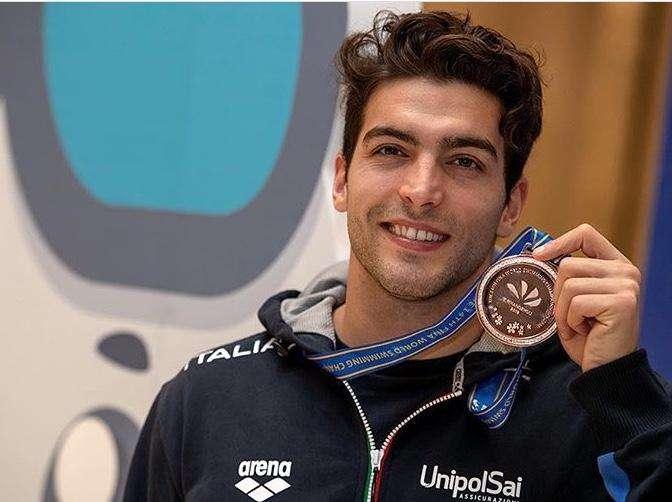Nuoto. Mondiali 25 metri, Detti bronzo nei 400 stile libero