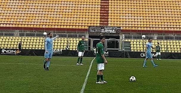 Una fase della gara