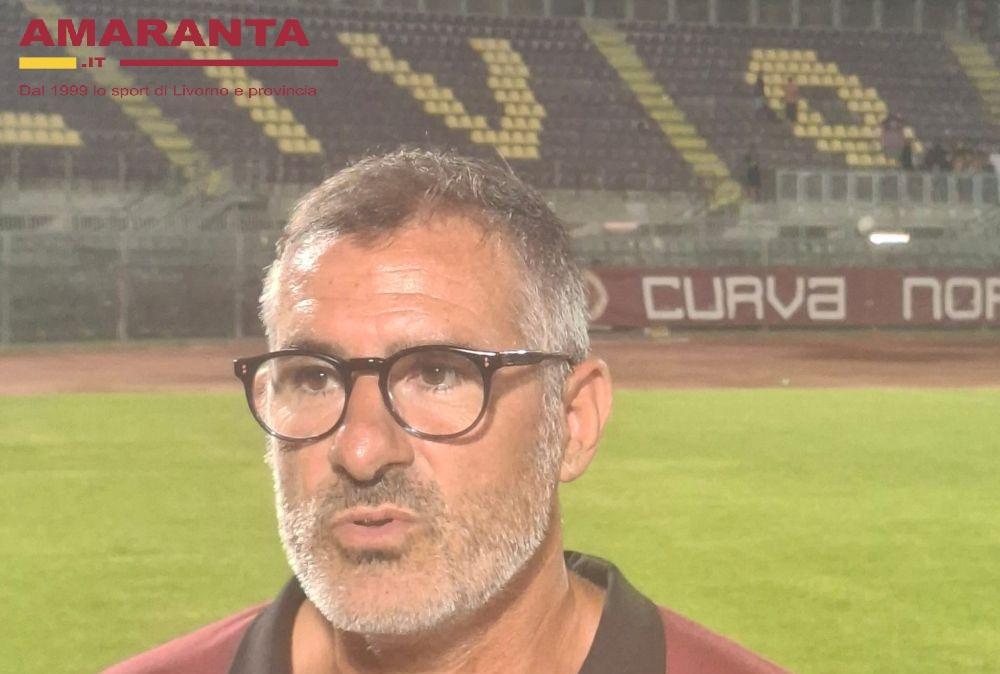 Lucarelli, Livorno: "Mancano cinque giocatori, possiamo essere una mina vagante"
