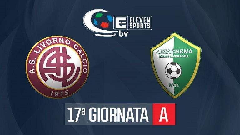 Livorno-Arzachena, le immagini del match