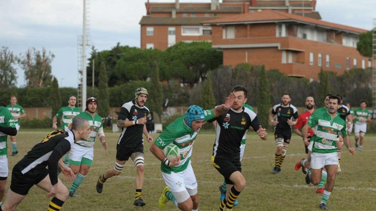 Un'azione del Livorno Rugby