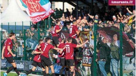 Esultanza al gol di Tanasa