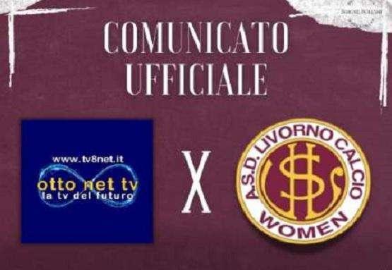 Donne. Eccellenza, il Livorno trasmesso in diretta su 8 Net Tv