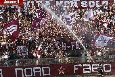 Gli ultras del Livorno