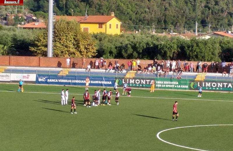 Il Livorno a Seravezza