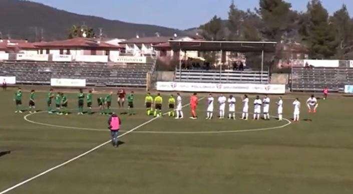 Le squadre in campo