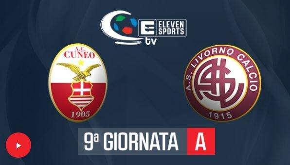 Cuneo-Livorno, le immagini del match