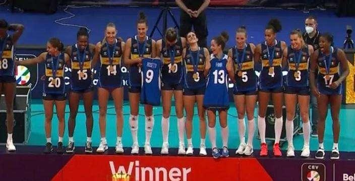 L'Italia sul podio