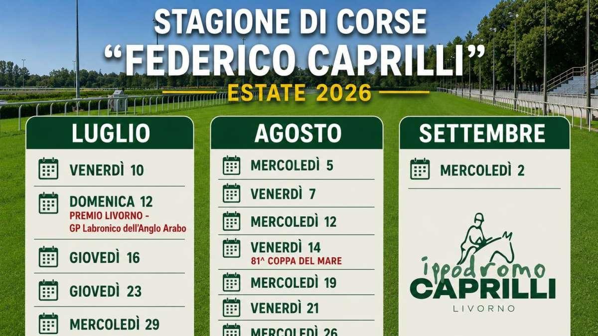 Ippica. Definito il calendario, il Caprilli riapre il 10 luglio