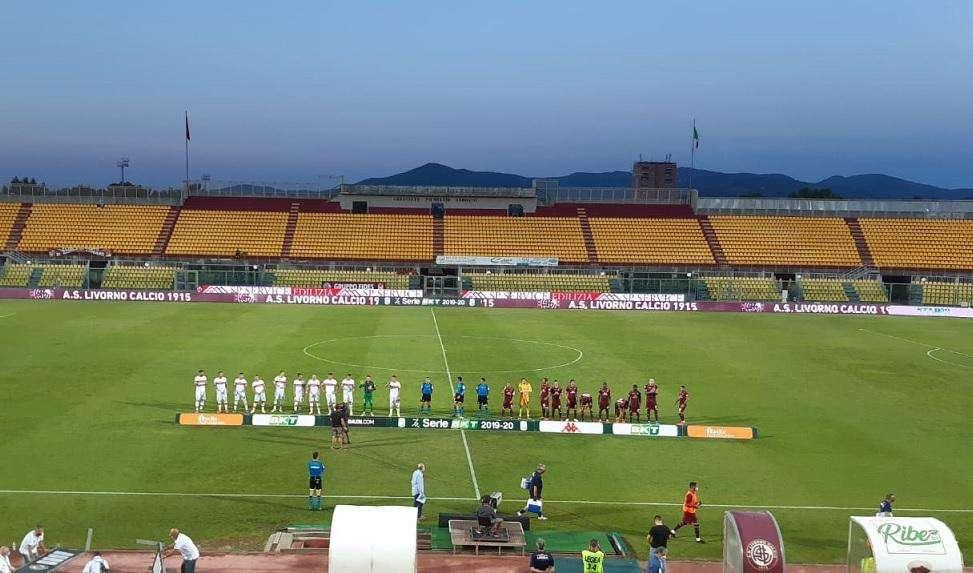 Livorno-Cremonese 1 a 2 (finale)