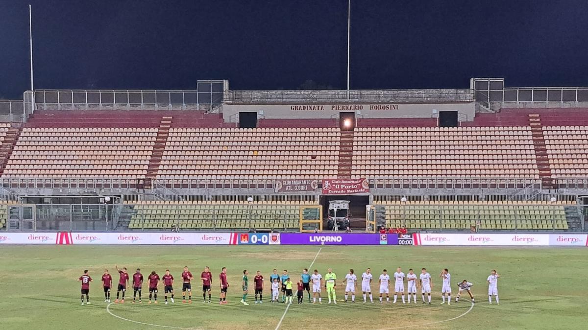 Coppa Italia. Il Livorno parte bene e si qualifica, Reggiana ko 3 a 1