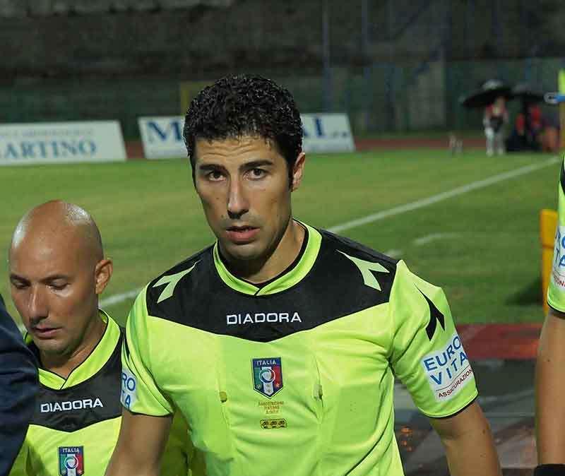 Livorno-Pro Piacenza all'arbitro Proietti di Terni