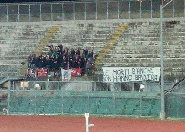 Le tragedie non hanno bandiera, applauso ai tifosi del Monza