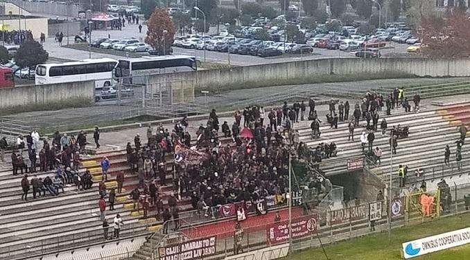 Duecento i tifosi del Livorno al Brianteo di Monza