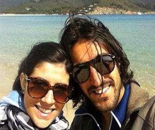 Tragedia Morosini, la fidanzata Anna a Pescara